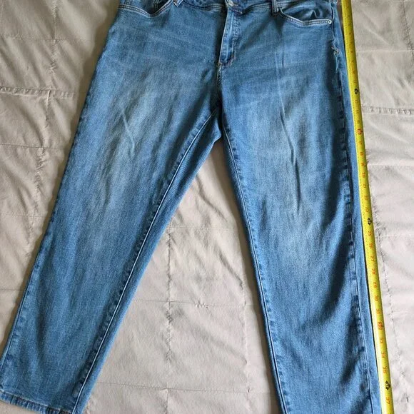 Anthropologie Pilcro Slim Boyfriend Jeans Plus 20W - Picture 1 of 11